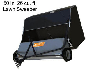 50 in. 26 cu. ft. Lawn Sweeper