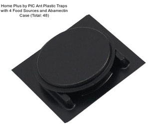 Home Plus by PIC Ant Plastic Traps with 4 Food Sources and Abamectin Case (Total: 48)