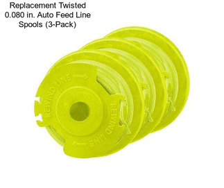 Replacement Twisted 0.080 in. Auto Feed Line Spools (3-Pack)