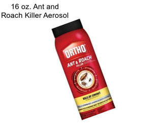 16 oz. Ant and Roach Killer Aerosol