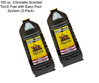 100 oz. Citronella Scented Torch Fuel with Easy Pour System (2-Pack)
