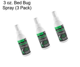 3 oz. Bed Bug Spray (3 Pack)