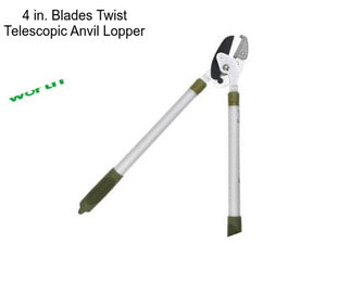 4 in. Blades Twist Telescopic Anvil Lopper