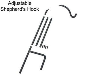 Adjustable Shepherd\'s Hook