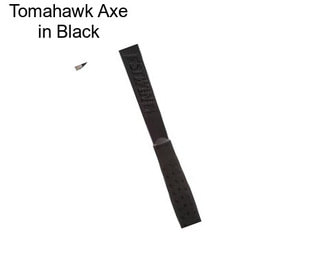 Tomahawk Axe in Black