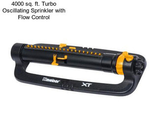 4000 sq. ft. Turbo Oscillating Sprinkler with Flow Control