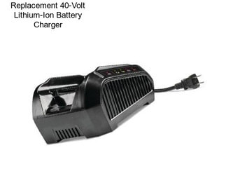 Replacement 40-Volt Lithium-Ion Battery Charger