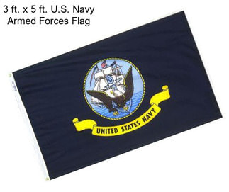 3 ft. x 5 ft. U.S. Navy Armed Forces Flag