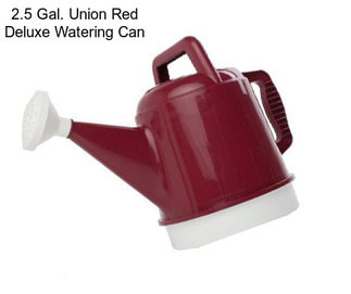 2.5 Gal. Union Red Deluxe Watering Can