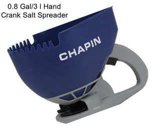 0.8 Gal/3 l Hand Crank Salt Spreader