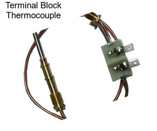 Terminal Block Thermocouple