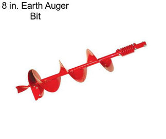 8 in. Earth Auger Bit