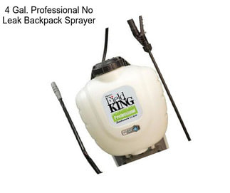 4 Gal. Professional No Leak Backpack Sprayer