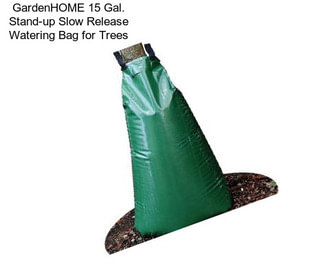 GardenHOME 15 Gal. Stand-up Slow Release Watering Bag for Trees