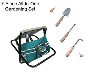 7-Piece All-In-One Gardening Set