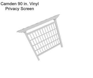 Camden 90 in. Vinyl Privacy Screen