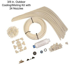 3/8 in. Outdoor Cooling/Misting Kit with 24 Nozzles