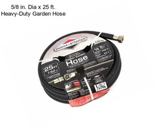 5/8 in. Dia x 25 ft. Heavy-Duty Garden Hose