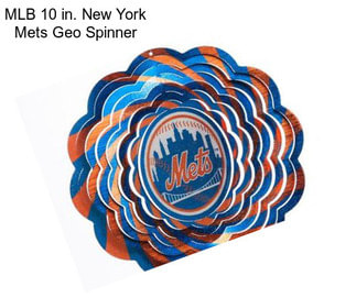 MLB 10 in. New York Mets Geo Spinner