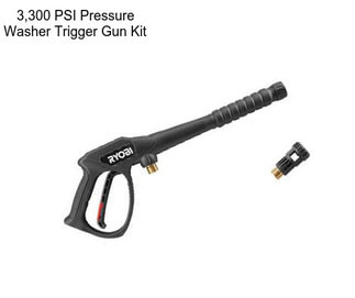 3,300 PSI Pressure Washer Trigger Gun Kit