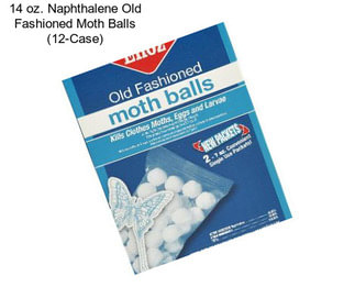 14 oz. Naphthalene Old Fashioned Moth Balls (12-Case)