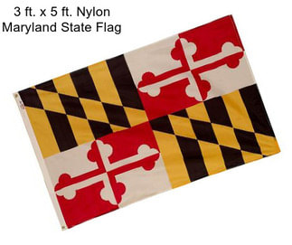 3 ft. x 5 ft. Nylon Maryland State Flag