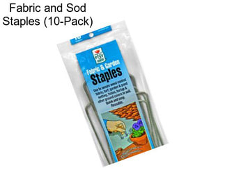 Fabric and Sod Staples (10-Pack)