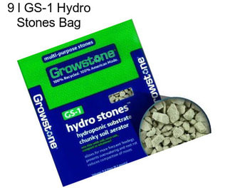 9 l GS-1 Hydro Stones Bag
