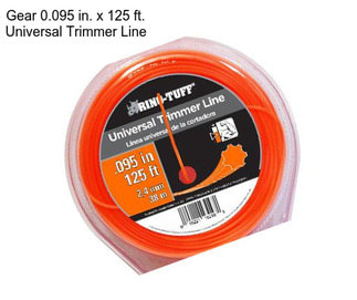 Gear 0.095 in. x 125 ft. Universal Trimmer Line