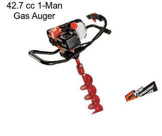 42.7 cc 1-Man Gas Auger