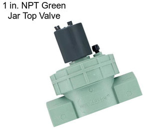 1 in. NPT Green Jar Top Valve