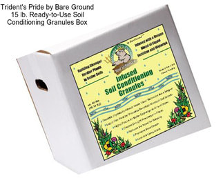 Trident\'s Pride by Bare Ground 15 lb. Ready-to-Use Soil Conditioning Granules Box