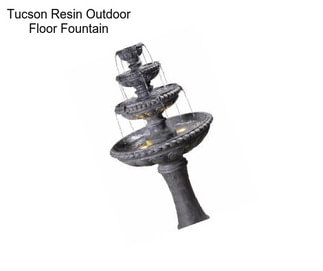 Tucson Resin Outdoor Floor Fountain