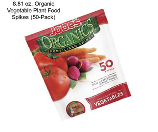 8.81 oz. Organic Vegetable Plant Food Spikes (50-Pack)