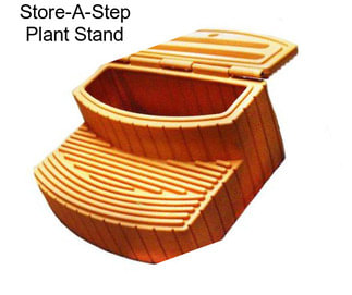 Store-A-Step Plant Stand