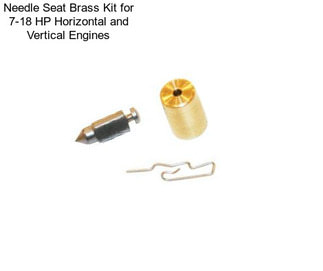 Needle Seat Brass Kit for 7-18 HP Horizontal and Vertical Engines