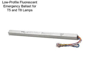 Low-Profile Fluorescent Emergency Ballast for T5 and T8 Lamps