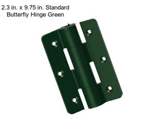 2.3 in. x 9.75 in. Standard Butterfly Hinge Green