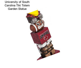 University of South Carolina Tiki Totem Garden Statue