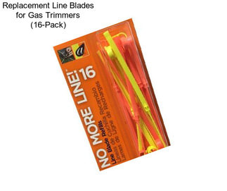 Replacement Line Blades for Gas Trimmers (16-Pack)