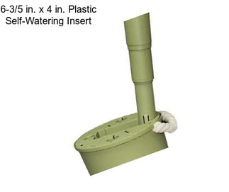 6-3/5 in. x 4 in. Plastic Self-Watering Insert