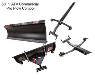 50 in. ATV Commercial Pro Plow Combo