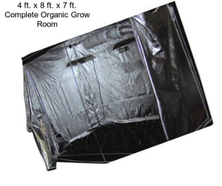 4 ft. x 8 ft. x 7 ft. Complete Organic Grow Room