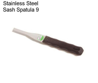 Stainless Steel Sash Spatula 9