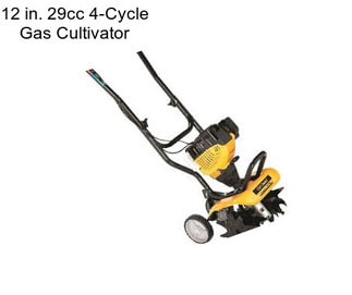 12 in. 29cc 4-Cycle Gas Cultivator