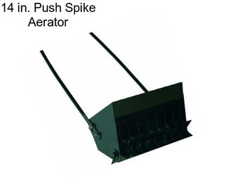 14 in. Push Spike Aerator
