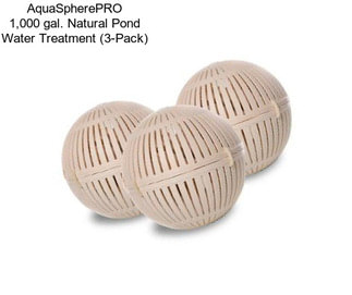 AquaSpherePRO 1,000 gal. Natural Pond Water Treatment (3-Pack)