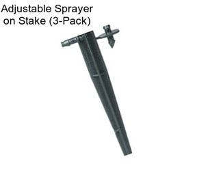 Adjustable Sprayer on Stake (3-Pack)