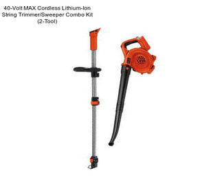 40-Volt MAX Cordless Lithium-Ion String Trimmer/Sweeper Combo Kit (2-Tool)