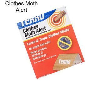 Clothes Moth Alert